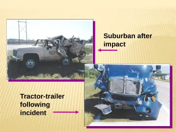 Slide 92: Suburban after impact