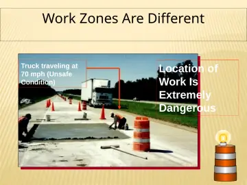 Slide 97: Work Zones Are Different