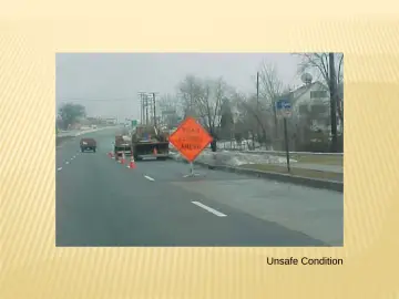 Slide 100: Unsafe Condition