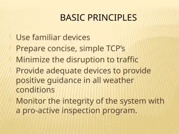 Slide 101: BASIC PRINCIPLES