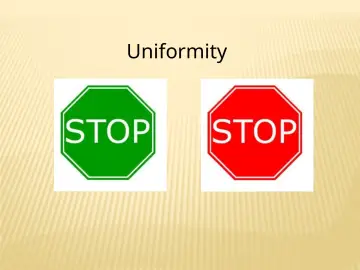 Slide 102: Uniformity