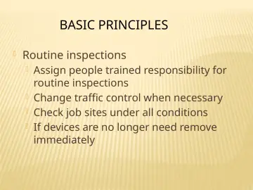Slide 105: BASIC PRINCIPLES