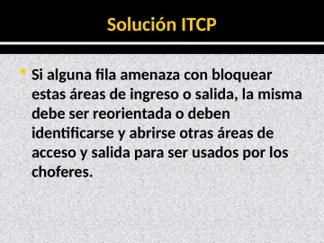 Slide 11: Solución ITCP