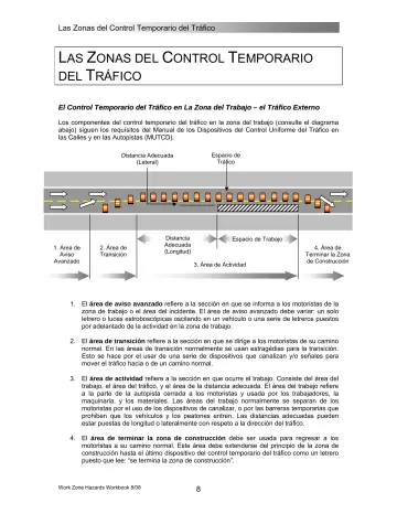 Page 14: LAS ZONAS DEL CONTROL TEMPORARIO DEL T RÁFICO