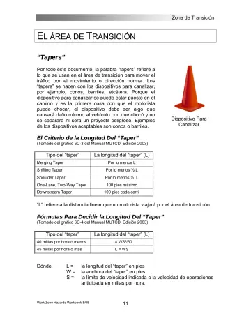 Page 17: E LÁREA DE TRANSICIÓN