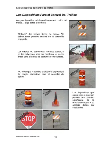 Page 22: Los Dispositivos del Control de Tráfico