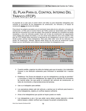 Page 25: E L PLAN PARA EL CONTROL INTERNO DEL T RÁFICO (ITCP)