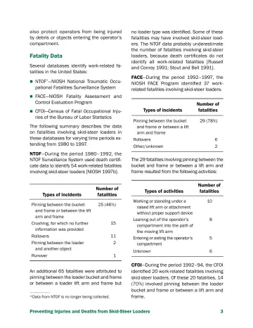 Page 9: Fatality Data
