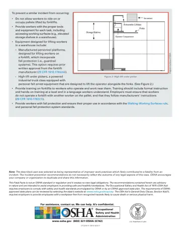 Page 2: Diagram courtesy of OSHA
