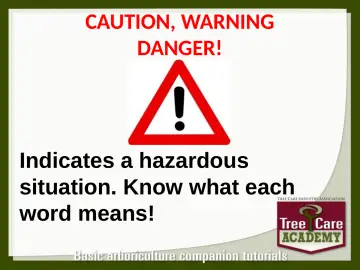 Slide 19: CAUTION, WARNING