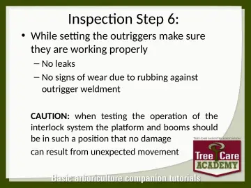 Slide 33: Inspection Step 6: