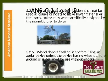 Slide 52: ANSI 5.2.4 and .5