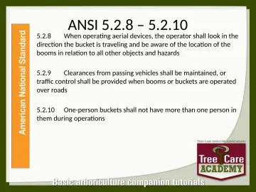 Slide 55: ANSI 5.2.8 – 5.2.10