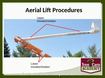 Slide 79: Aerial Lift Procedures