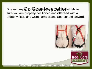 Slide 95: Do Gear Inspection