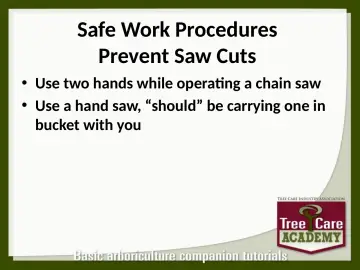Slide 101: Safe Work Procedures