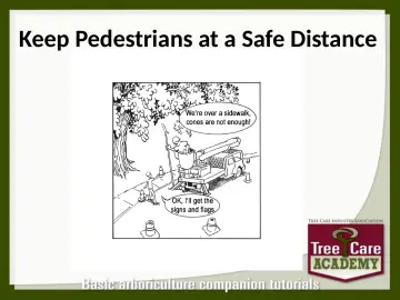 Slide 104: Keep Pedestrians at a Safe Distance