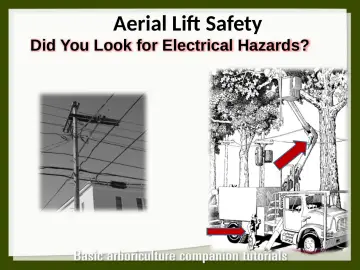 Slide 119: Aerial Lift Safety