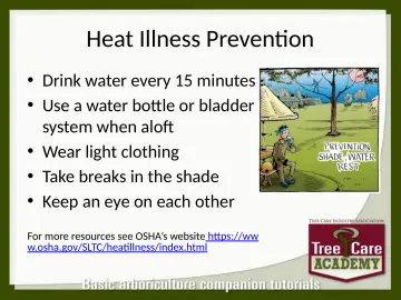 Slide 132: Heat Illness Prevention