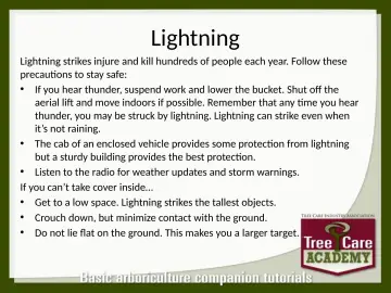 Slide 133: Lightning