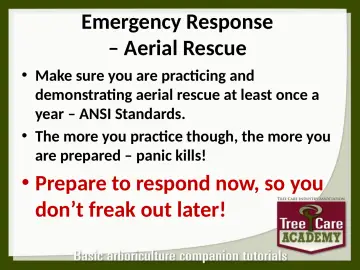 Slide 135: Emergency Response