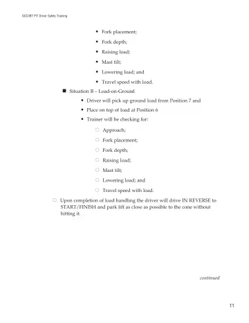 Page 16: Situation B – Load-on-Ground