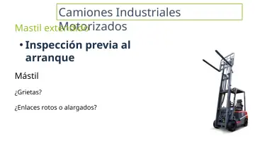 Slide 27: Camiones Industriales Motorizados
