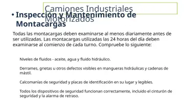 Slide 45: Camiones Industriales