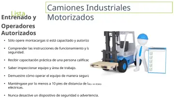 Slide 46: Camiones Industriales Motorizados