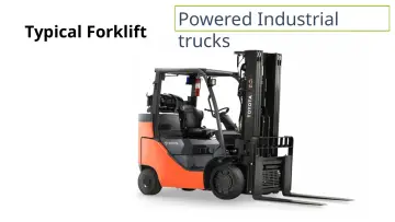 Slide 5: Typical Forklift