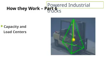 Slide 13: Powered Industrial How they Work – Part 6