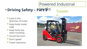 Slide 31: Powered Industrial
