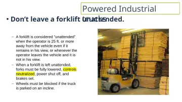 Slide 36: Powered Industrial