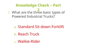 Slide 49: Knowledge Check – Part