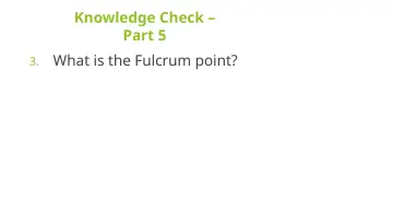 Slide 52: Knowledge Check –