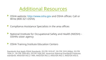 Slide 58: Additional Resources