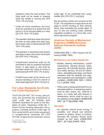 Page 6: Under all travel conditions, the truck