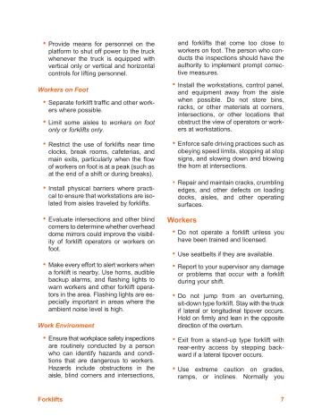 Page 10: Provide means for personnel on the