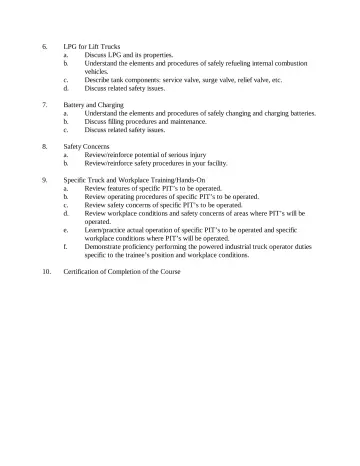 Page 2: LPG for Lift Trucks