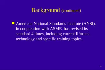 Slide 14: Background (continued)