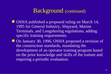Slide 15: Background (continued)