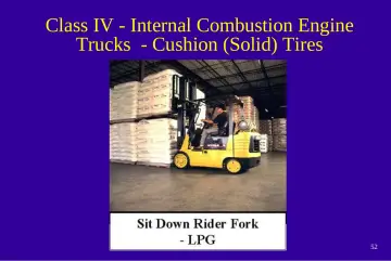 Slide 52: Class IV - Internal Combustion Engine