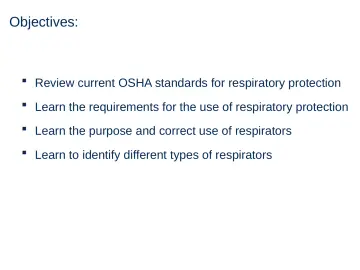 Slide 3: Objectives: