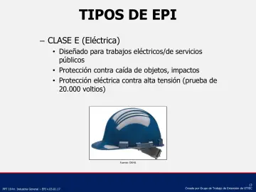 Slide 13: CLASE E (Eléctrica)