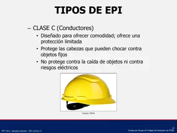 Slide 14: CLASE C (Conductores)