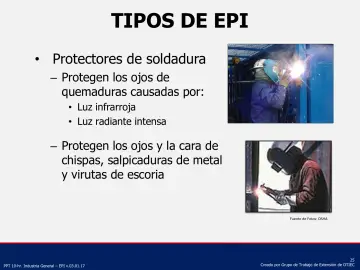 Slide 25: Protectores de soldadura