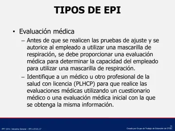 Slide 31: Evaluación médica