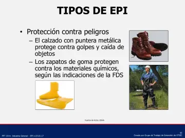 Slide 45: Protección contra peligros