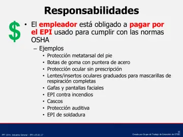 Slide 55: Responsabilidades