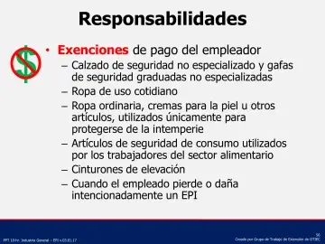 Slide 56: Responsabilidades